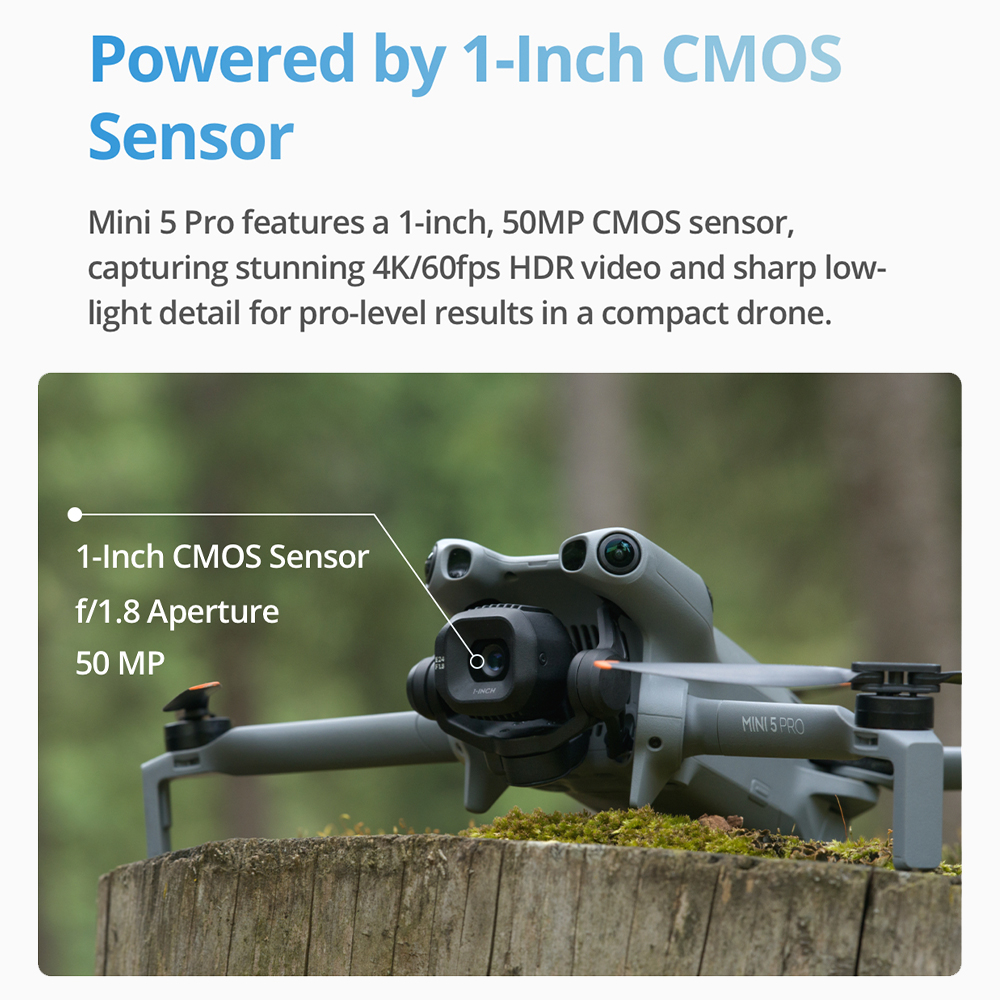 DJI Mini 5 Pro Fly Combo Drone - Drone Kit With Camera recension och pris