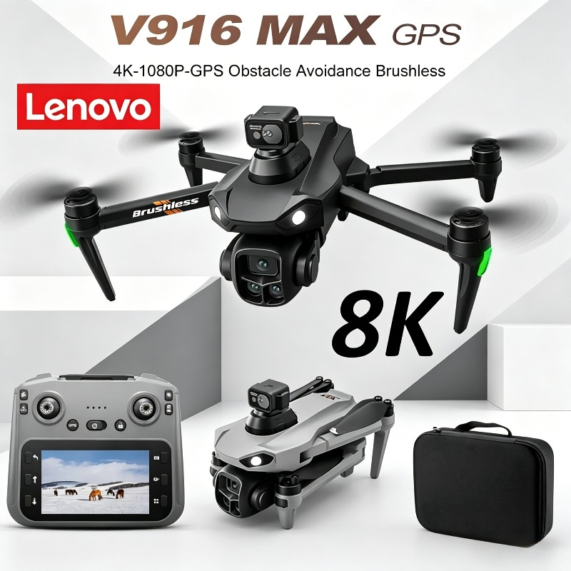Lenovo V916MAX Professional 8K - Drone Kit Professional recension och pris