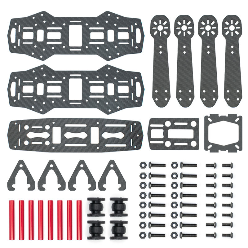 LIZAO 250mm Carbon Fiber Quadc - Drone Kit Racing recension och pris