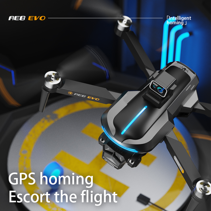 AE8 EVO Drone GPS 8K Professio - Drone Kit Professional recension och pris